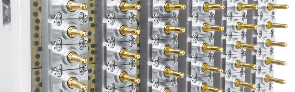 PET preform mould